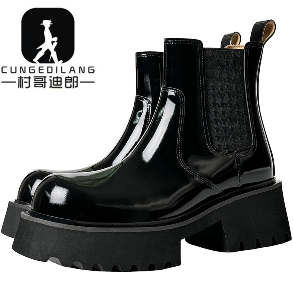 Men'S Shoes Increase Height - Sepatu Bot Chelsea Pria untuk Musim