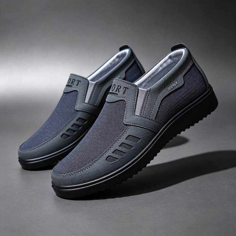 Sepatu Loafer Kanvas Slip-On P - Men'S Shoes Hoka Sale ulasan dan harga